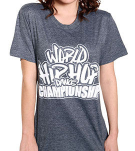 Official World Hip Hop Dance Championship Unisex T-Shirt - H.Gray
