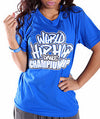 Official World Hip Hop Dance Championship Unisex T-Shirt - Blue